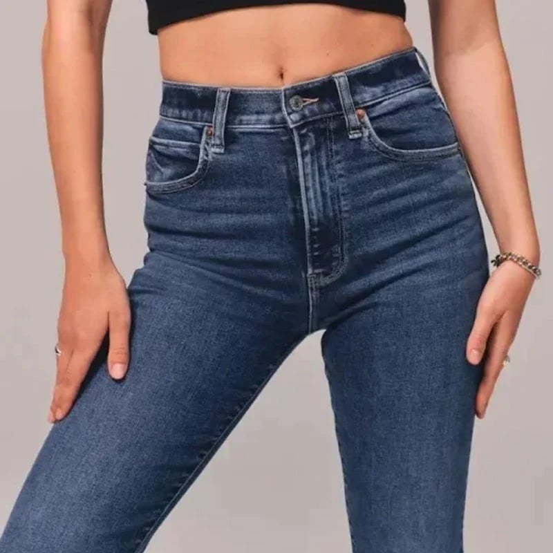 Ultra High Rise Stretch Flare Jean