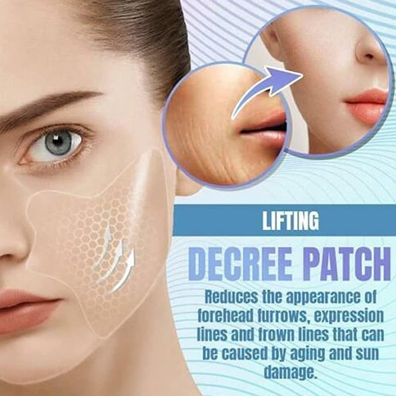 5Pairs Instant Beauty Face Nutrition Wrinkle Removal Lift Sticker