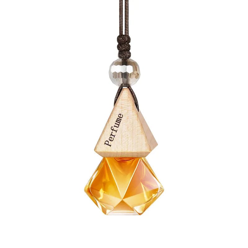 Car perfume glass crystal decoration pendant