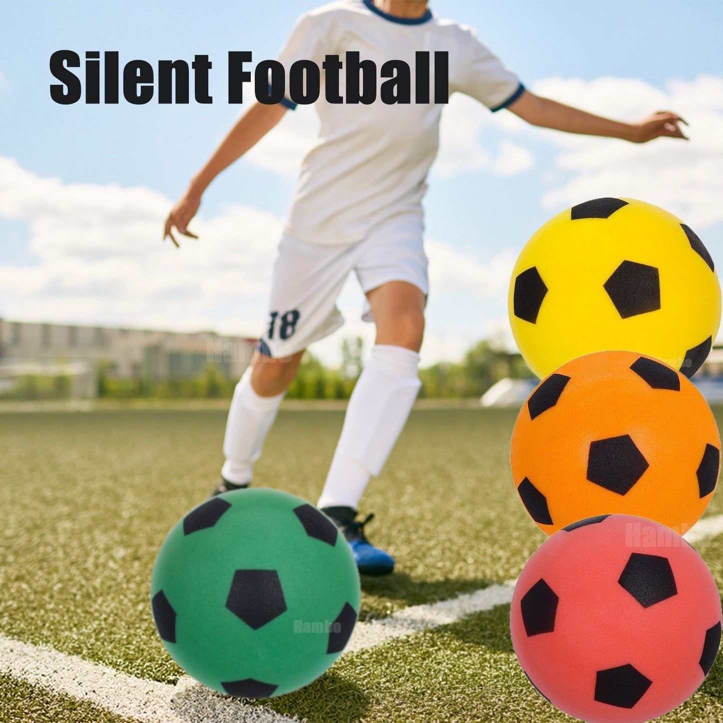 🔥Hot Products🔥⚽️Sports Silent Football