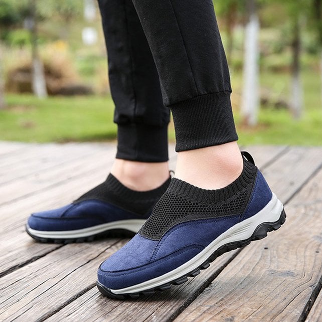 Men's good arch support outdoor breathable sleeve sports shoes