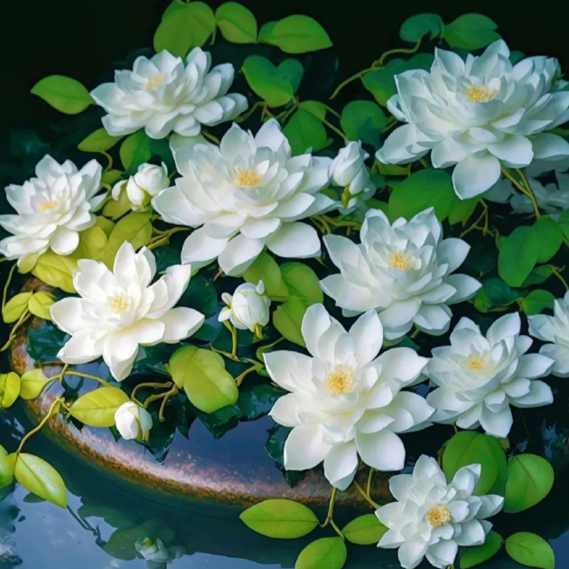 Bowl Lotus: Embracing Zen Through Blossoms