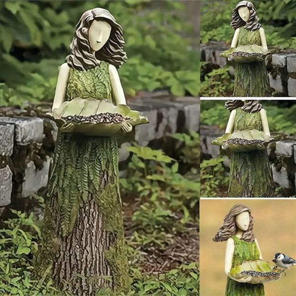 Forest Girl Bird Feeder