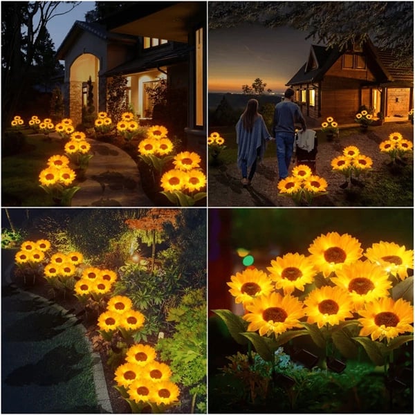 🌻Waterproof Solar Sunflower Light