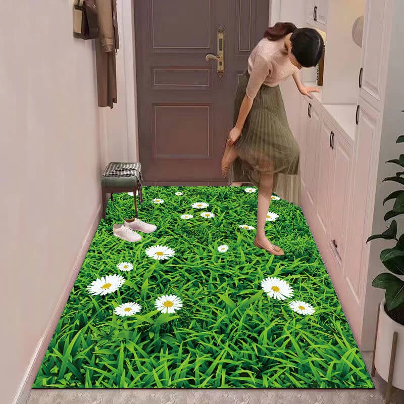 Floral floor mat(3D cuttable floor mat)