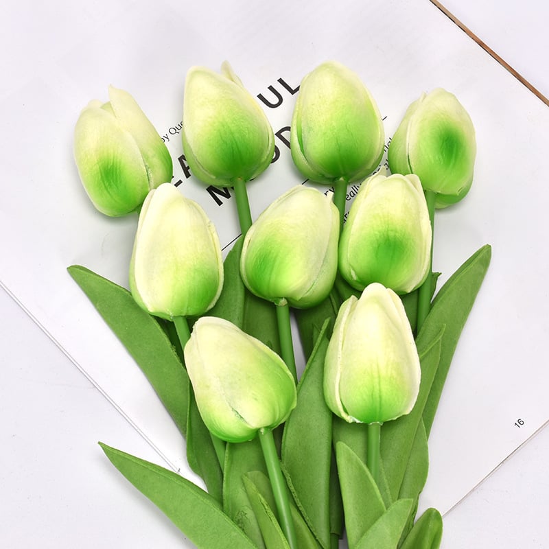 💥-UV Resistant Lifelike Artificial Tulips Flowers💐