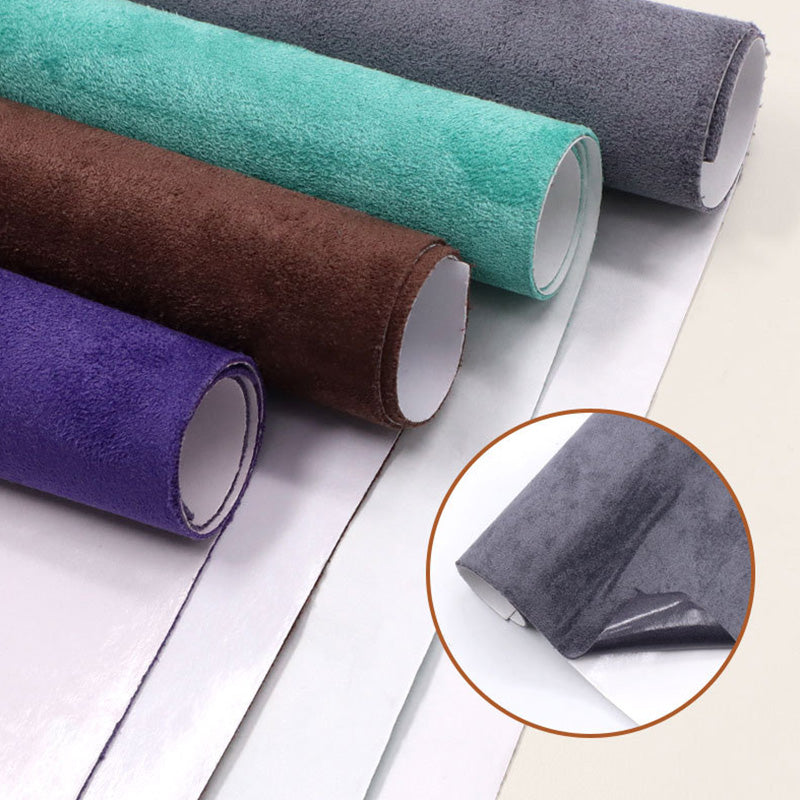 🔥Faux Suede Self-Adhesive Fabric for Sofa & Automotive