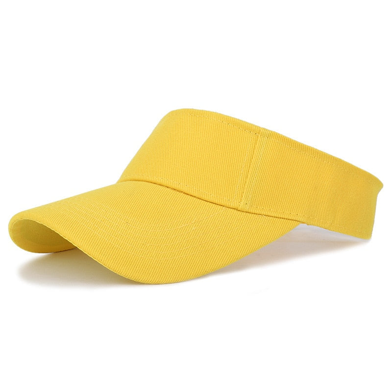 Women Outdoor Hollow Top Summer Sun Visor Hat