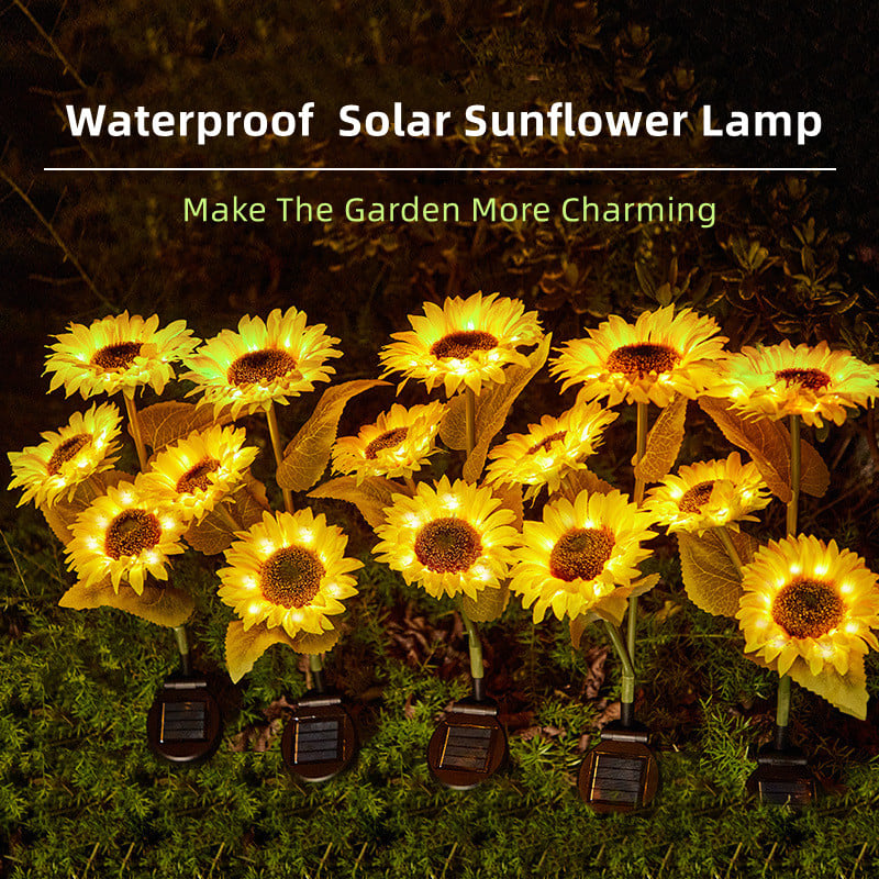 🌻Waterproof Solar Sunflower Light