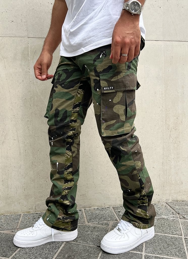 Vintage Flare Cargos Pants