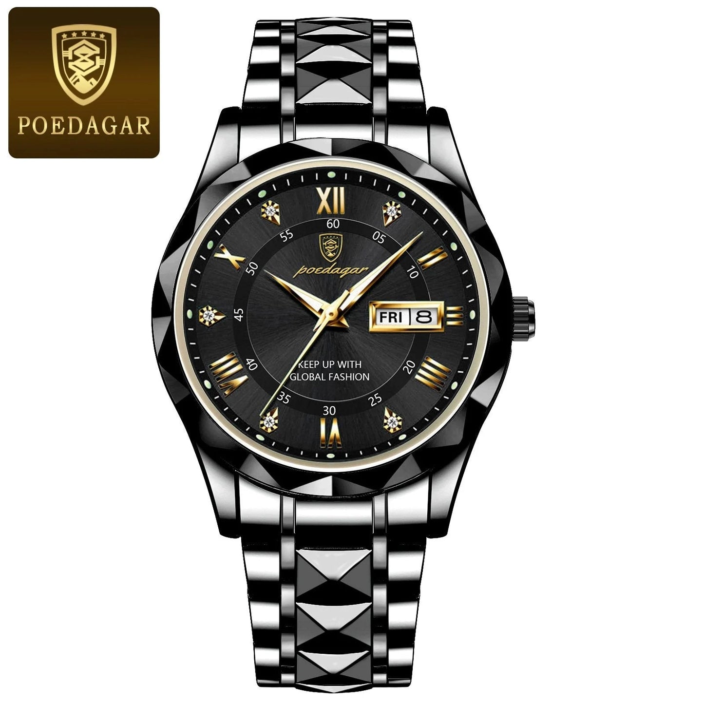 Waterproof Top Brand Luxury Man Wristwatch With Luminous