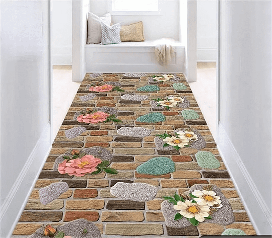 Floral floor mat(3D cuttable floor mat)