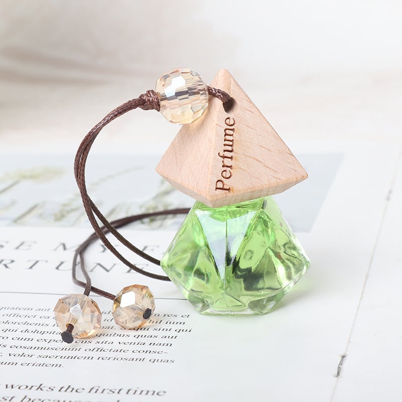 Car perfume glass crystal decoration pendant