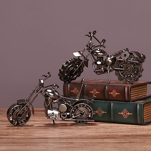 🔥Retro Harley Metal Motorcycle Art Handcraft