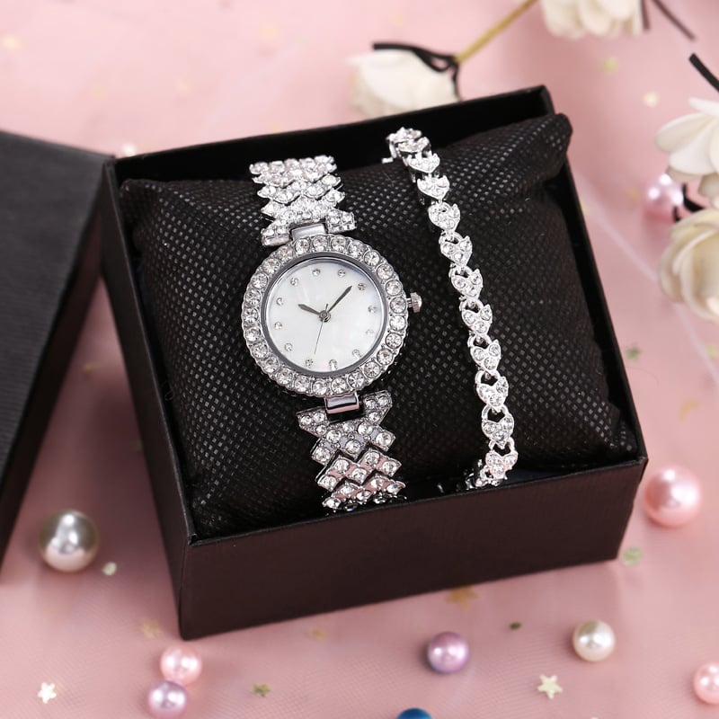 🔥 Luxury Women platinum Watch