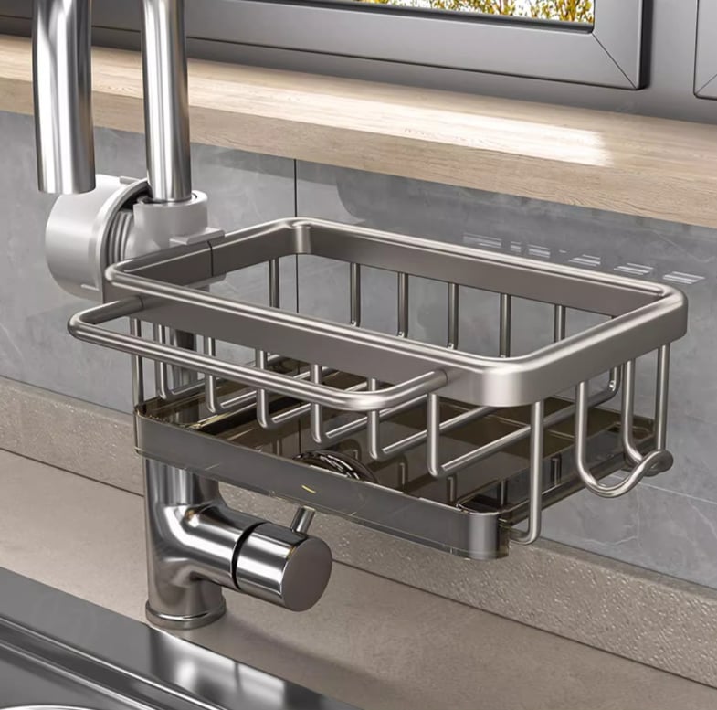 Kitchen Sink Faucet Organizer