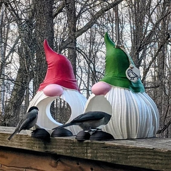 🔥Garden Gnome Bird Feeder