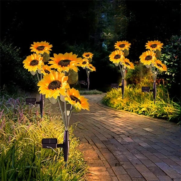 🌻Waterproof Solar Sunflower Light