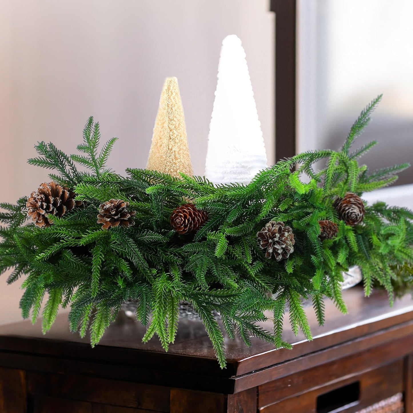 🎄Natural Christmas Greenery 🎄Norfolk Pine Branch