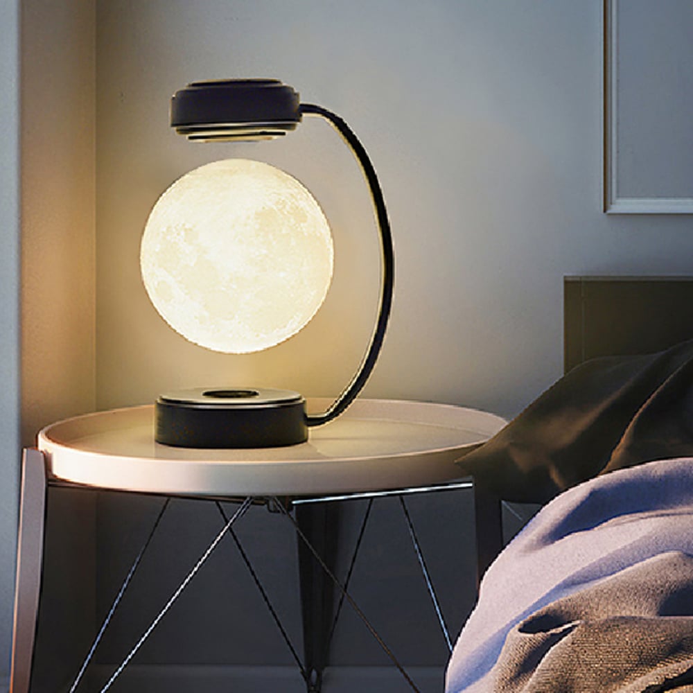 3D Magnetic Levitation Moon Lamp