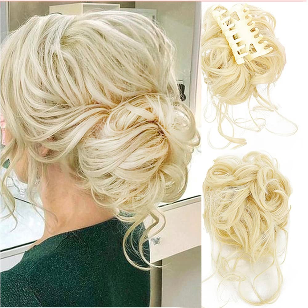 🔥Curly Bun Hair Piece