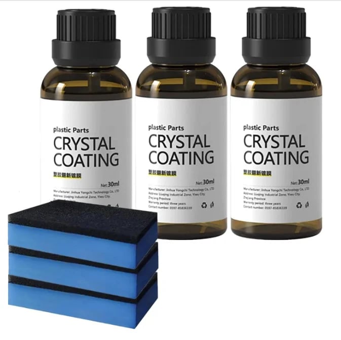 🔥 BUY 1 GET 1 FREE - Plastic Parts Crystal Coating