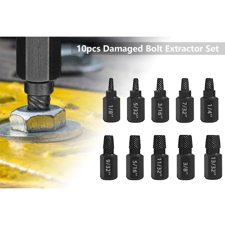 Broken Head Bolt Screw Cap Extractor