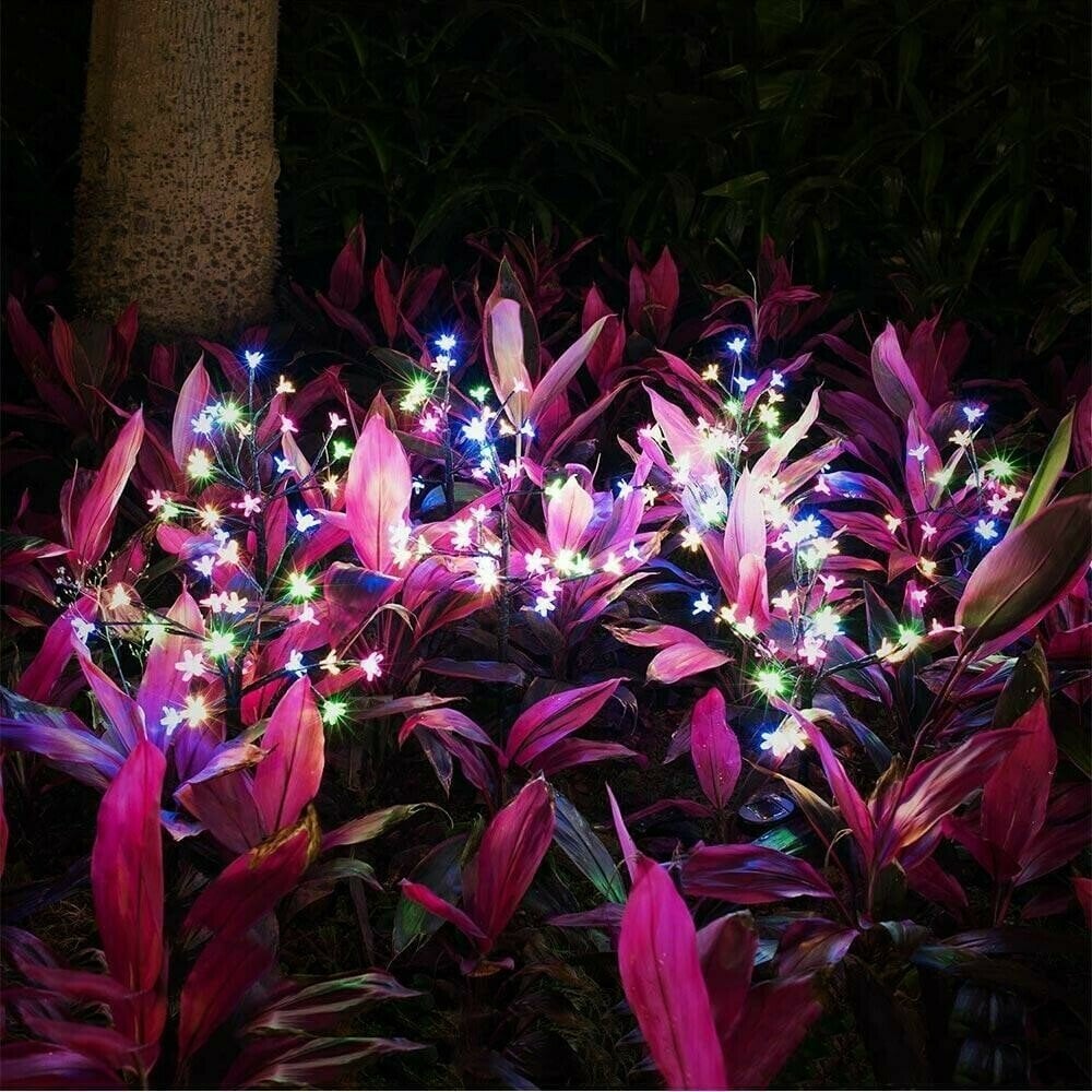 Solar Powered Fairy Flower Lights