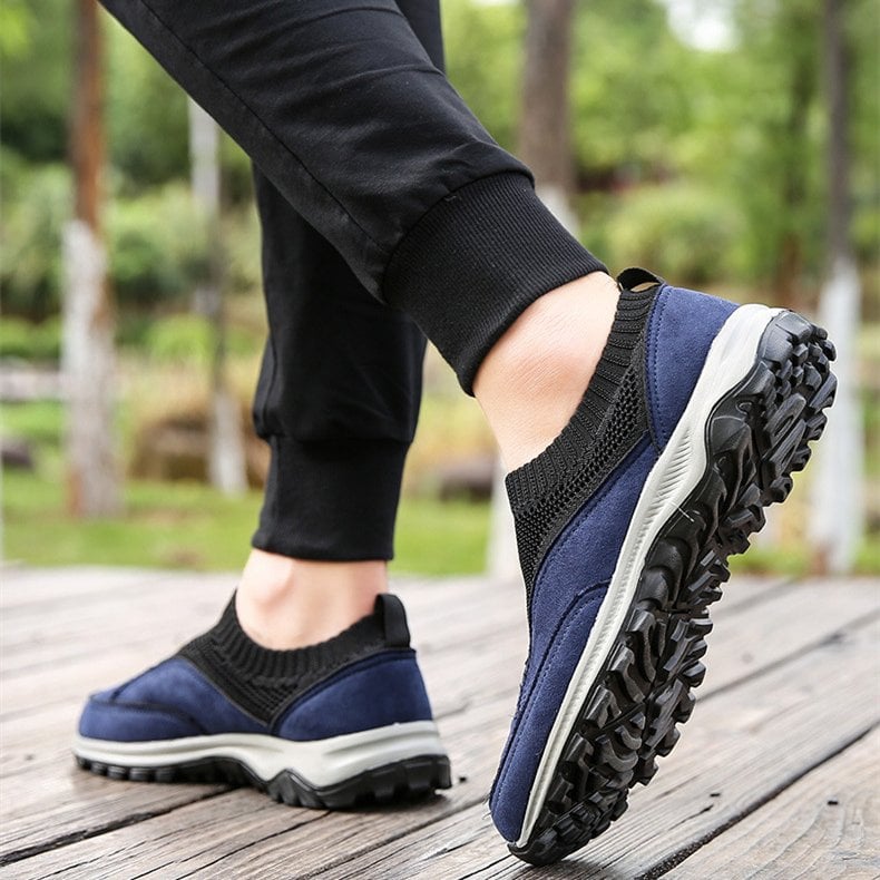 Men's good arch support outdoor breathable sleeve sports shoes