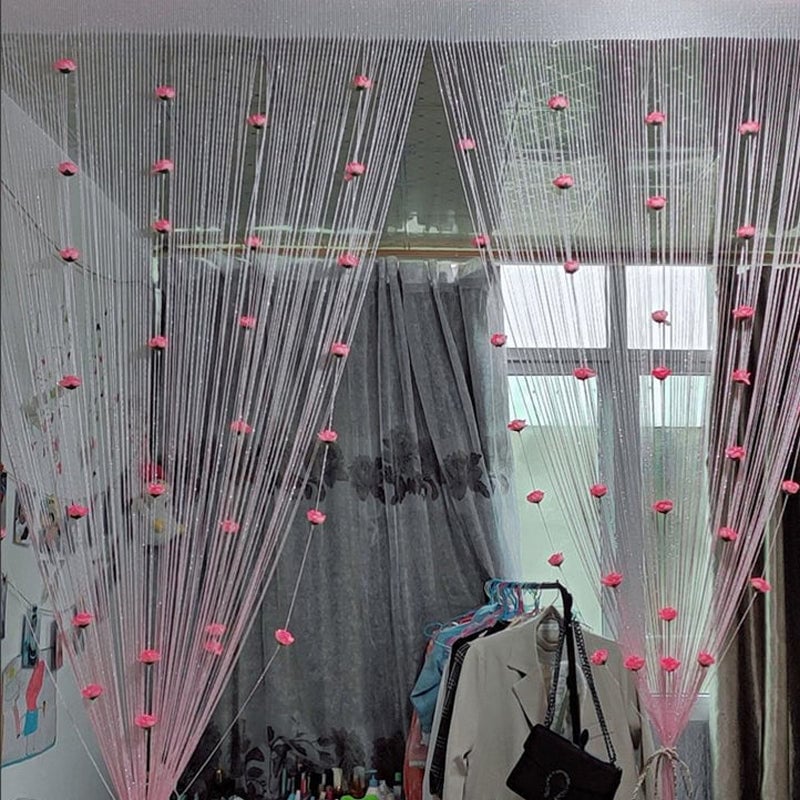 🌷Rose Thread Door Curtain