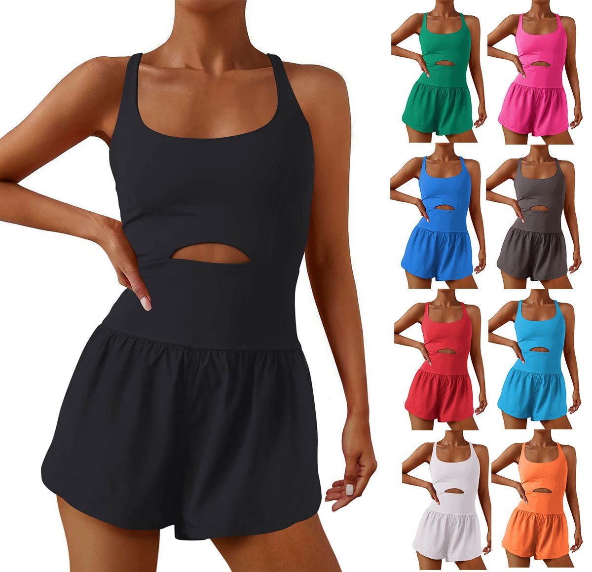 🔥ATHLETIC ROMPER ONE PIECE JUMPSUIT SHORTS