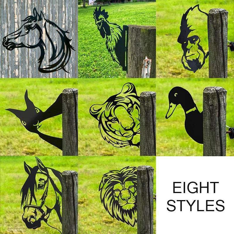 Cute Animal Wrought Iron Decoration