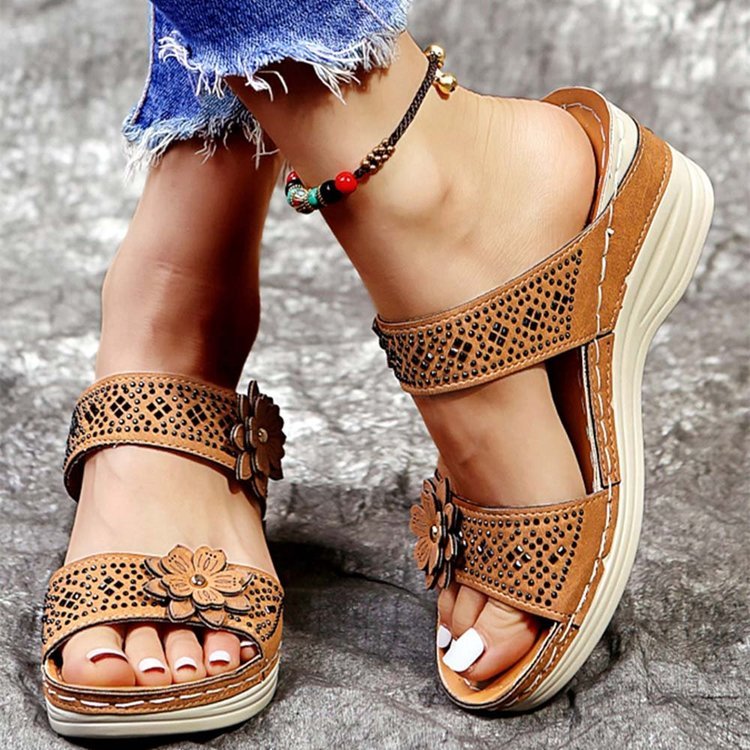 Wedge Platform Orthopedic Sandals