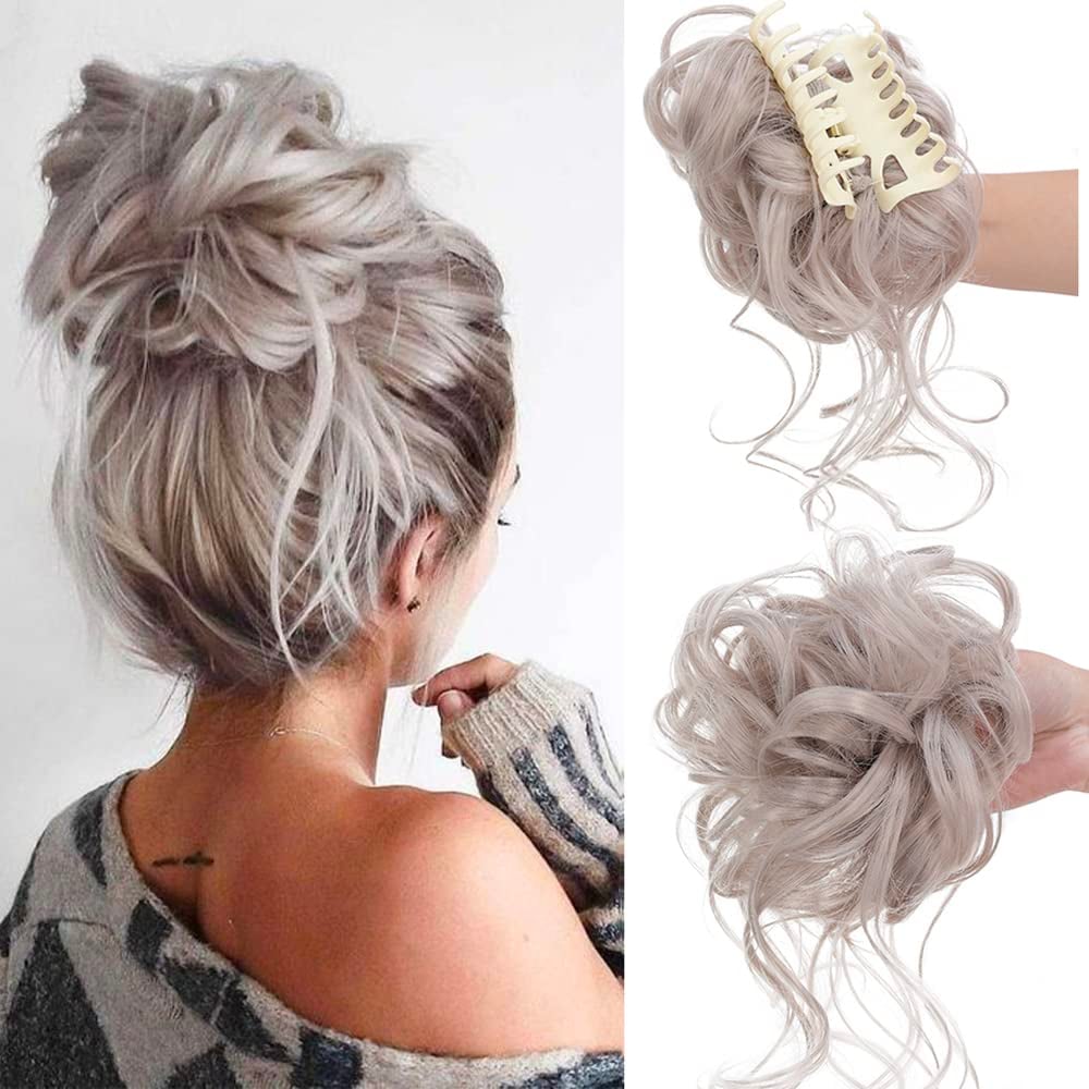 🔥Curly Bun Hair Piece