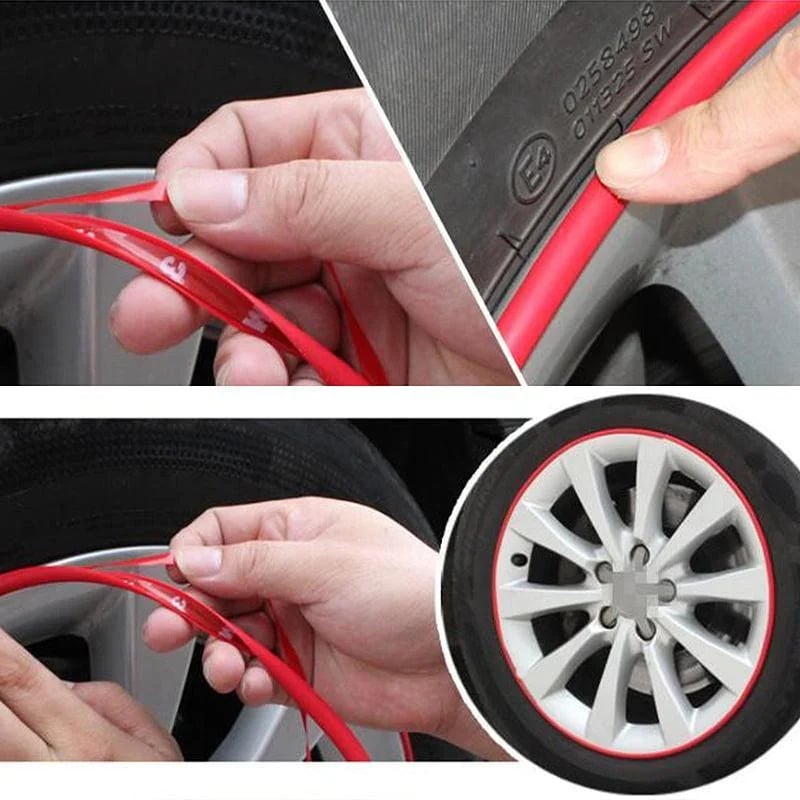 🔥Car Wheel Rim Protector Decor Strip