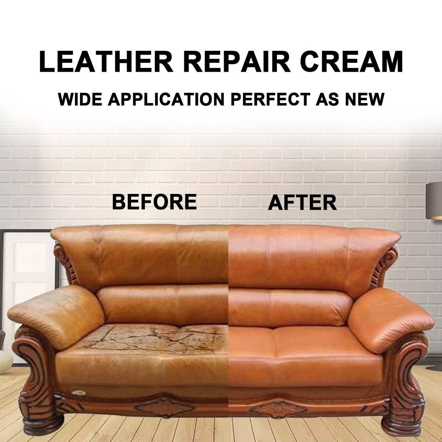 Leather Repair Coloured Cream Gel