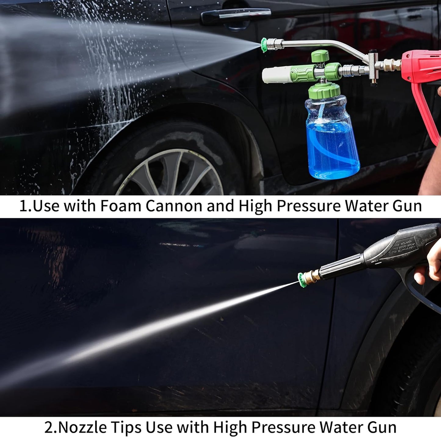 🔥Foam Cannon Dual Connector Accessory