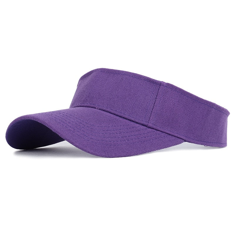 Women Outdoor Hollow Top Summer Sun Visor Hat