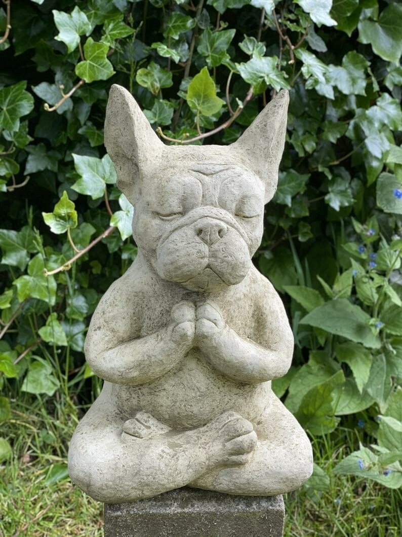 🔥Meditating Sitting French Bulldog