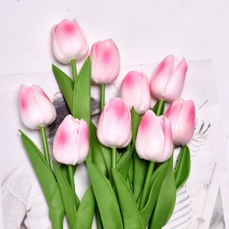 💥-UV Resistant Lifelike Artificial Tulips Flowers💐