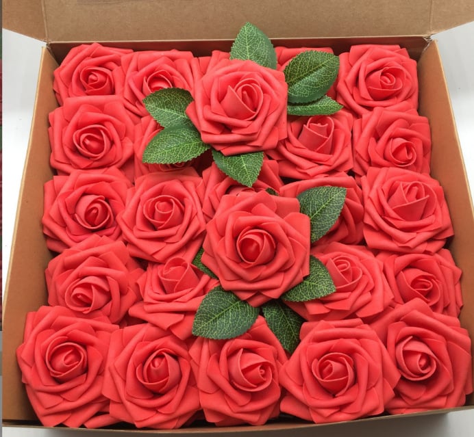 🎁 Foam rose bouquet