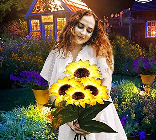 🌻Waterproof Solar Sunflower Light