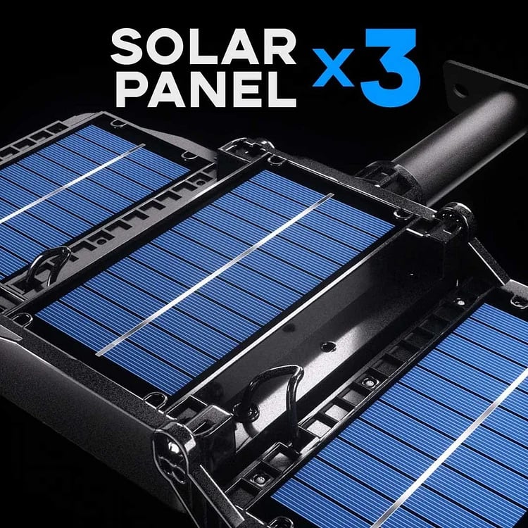 ⏰2024 NEW Solar Led Light System: 3x Solar Panels