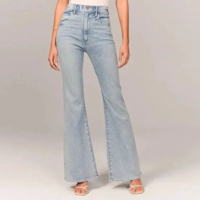 Ultra High Rise Stretch Flare Jean