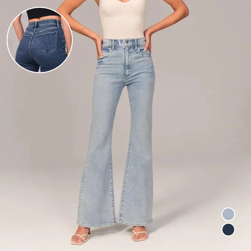 Ultra High Rise Stretch Flare Jean