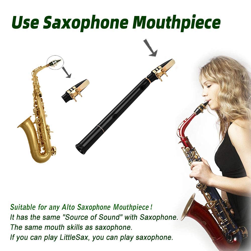 Key of C Two Octave Range Pocket Travel Saxphone