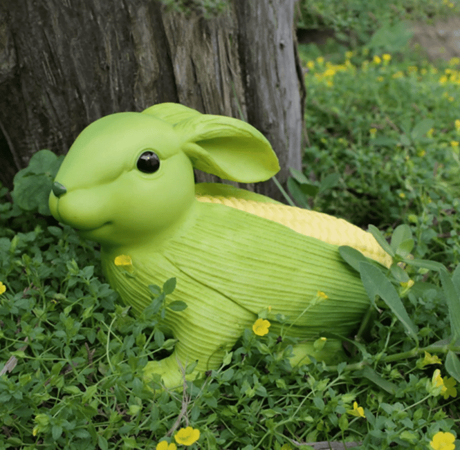 🔥 Cute Rabbit Sculpture Creative 2-in-1 Corn Rabbit Ornaments