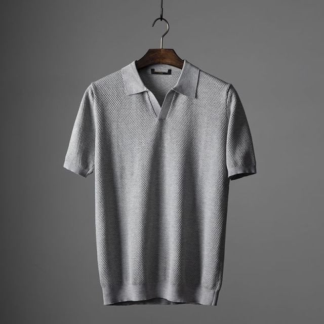 KNITTED POLO SHIRT