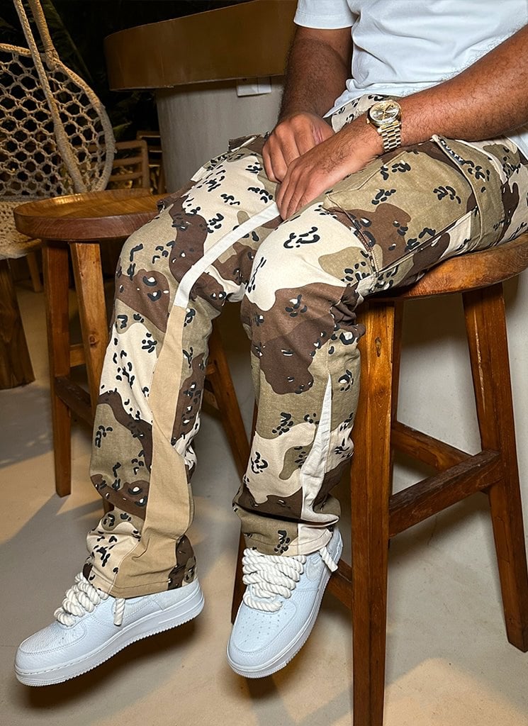 Vintage Flare Cargos Pants