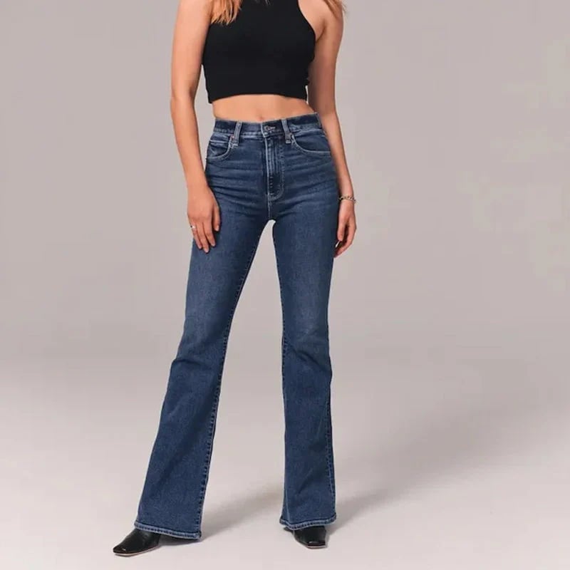 Ultra High Rise Stretch Flare Jean